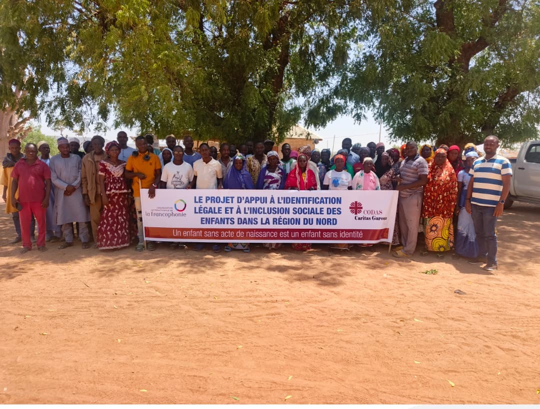 Ouro-Tchaka : Le CODAS/Caritas Garoua sensibilise les communautés sur l’importance de l’acte de naissance